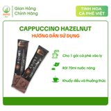  Cà Phê Hòa Tan ADORÉ 1890 Cappuccino Hazelnut Hương Hạt Dẻ Vị Đậm Đà Thơm Ngon Hộp 200g (10 gói x 20g) 