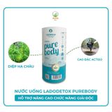  Ladodetox PureBody Hỗ trợ tự nhiên cho sức khoẻ, quy cách hộp 15ml x 24 gói 