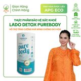  Ladodetox PureBody Hỗ trợ tự nhiên cho sức khoẻ, quy cách hộp 15ml x 24 gói 