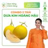  Combo 2 Trái Dưa Kim Hoàng Hậu Được trồng tại trang trại Thanh Hoá APG ECO đạt tiêu chuẩn VIETGAP Vị ngọt thơm tự nhiên 