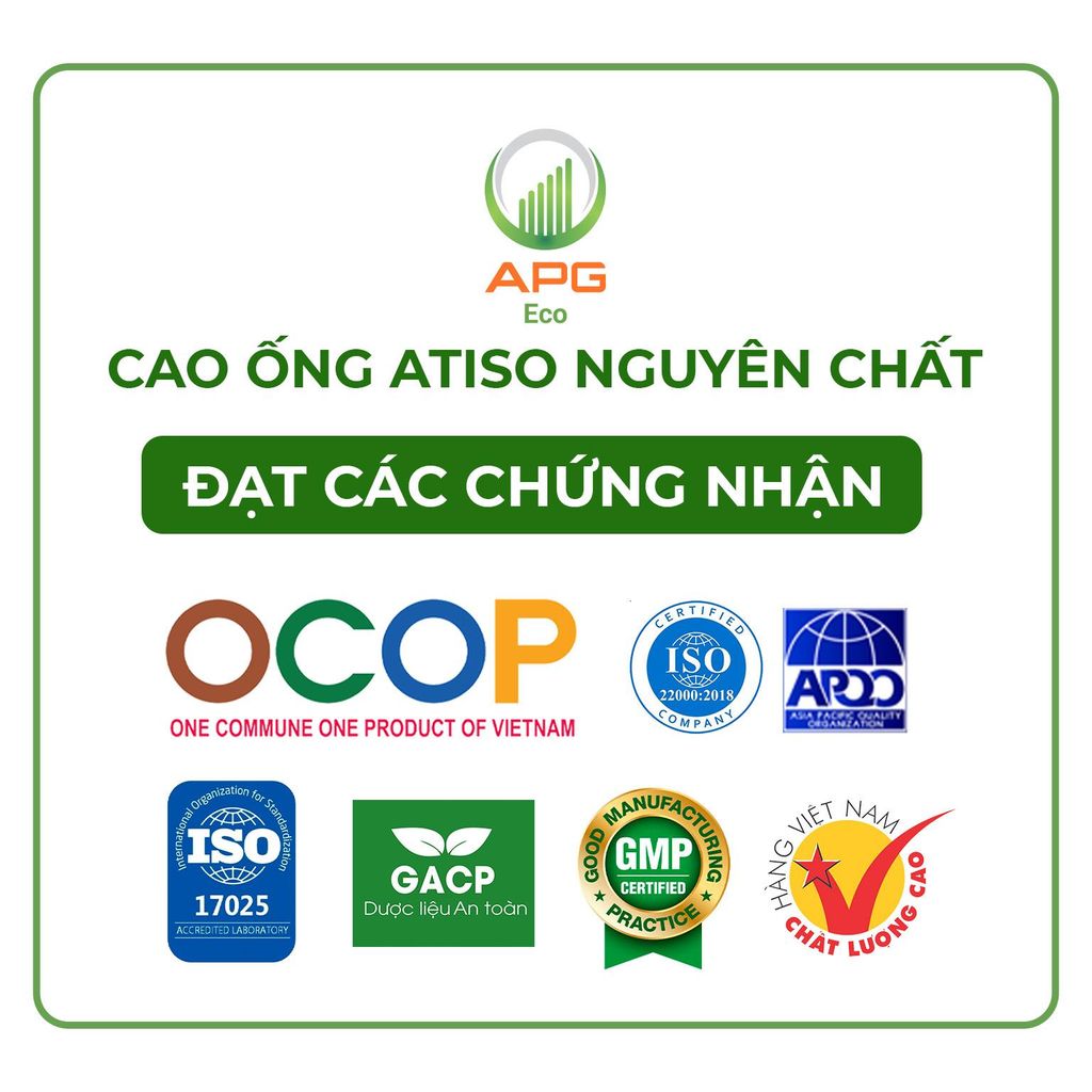 Combo 2 Hộp Cao ống Atiso Nguyên Chất (Quy cách 10ml x 10 ống/Hộp)