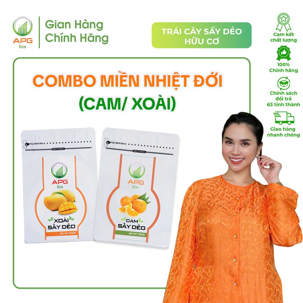 Combo Miền Nhiệt Đới (Cam/Xoài)
