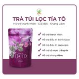  Combo 2 Túi Trà Túi Lọc Tía Tô APG ECO 25 Gói x 2g Hỗ trợ Bệnh Gout Làm Đẹp Da 