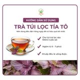  Combo 5 Túi Trà Túi Lọc Tía Tô APG ECO 25 Gói x 2g Hỗ trợ Bệnh Gout Làm Đẹp Da 