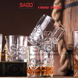  WHG6005 - Ly Thủy Tinh WHG Whisky Rock Glass 280ml | Thủy Tinh Cao Cấp 