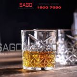  WHG6007 - Ly Thủy Tinh WHG Whisky Rock Glass 350ml | Thủy Tinh Cao Cấp 