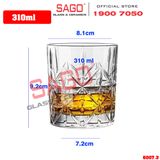 WHG6007 - Ly Thủy Tinh WHG Whisky Rock Glass 310ml | Thủy Tinh Cao Cấp 
