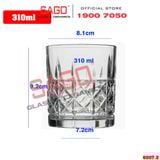  WHG6007 - Ly Thủy Tinh WHG Whisky Rock Glass 350ml | Thủy Tinh Cao Cấp 