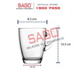  LG-3112611(126).755 - Bộ Tách Thủy Tinh Lucky Curver Cup Glass 315ml | Nhập Khẩu Thái Lan 