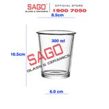  INS SW-2514T - Ly Thủy Tinh Miệng Loe INS Flared Mouth Highball Glass 300ml | Thủy Tinh Cao Cấp 