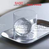  VIR H90 - Ly Thủy Tinh Virote Borosilicate Fine Rim Rock 420ml | Thủy Tinh Cao Cấp 