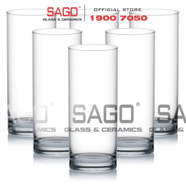  Ocean B01213 - Ly Thủy Tinh Ocean Fin Line Long Drink 355ml | Nhập Khẩu Thái Lan 