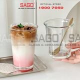  INS 9016 - Ly Thủy Tinh Miệng Loe INS Flared Mouth Highball Glass 420ml | Thủy Tinh Cao Cấp 