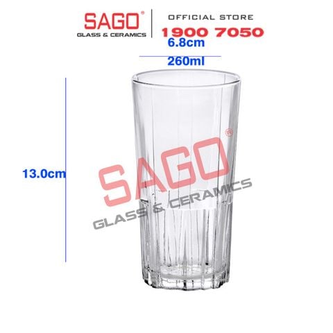  DURALEX D1083A - Ly Thủy Tinh Cường Lực Duralex Jazz Clear Glass 260ml | Nhập Khẩu Pháp 