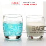  Ocean C13011 - Ly Thủy Tinh Ocean Iris Rock Glass 320ml | Nhập Khẩu Thái Lan 