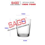  Ocean B06511 - Ly Thủy Tinh Ocean Nova Rock 300ml | Nhập Khẩu Thái Lan 