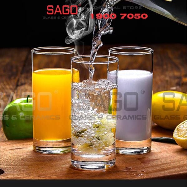  Ocean B00410 - Ly Thủy Tinh Ocean Sanmarino Hi Ball 290ml | Nhập Khẩu Thái Lan 