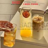  INS 1001-2 - Ly Thủy Tinh INS Borosilicate Plaza Hi Ball Glass 370ml | Thủy Tinh Cao Cấp 