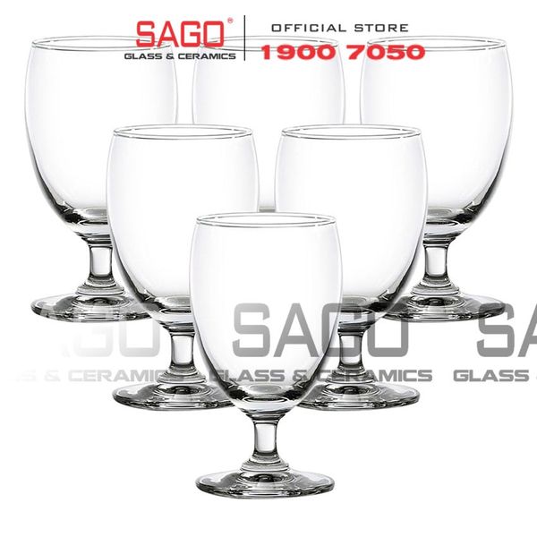  Ocean 1501G12 - Ly Thủy Tinh Ocean Classic Goblet 350ml | Nhập Khẩu Thái Lan 