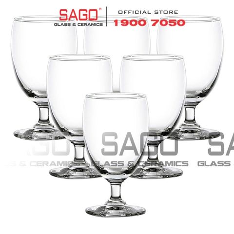  Ocean 1501G12 - Ly Thủy Tinh Ocean Classic Goblet 350ml | Nhập Khẩu Thái Lan 