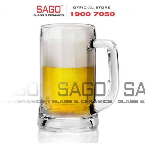  Ocean P00843- Ly Thủy Tinh Ocean Munich Beer Mug 640ml | Nhập Khẩu Thái Lan 