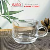  LG-311807.755 - Bộ Tách Thủy Tinh Lucky Stack Tea Cup Glass 202ml | Nhập Khẩu Thái Lan 