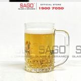  PG372 - Ly Thủy Tinh Prim Plaza Beer Mug 300ml | Nhập Khẩu Thái Lan 