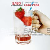  PG999 - Ly Thủy Tinh Prim Plaza Beer Mug 375ml | Nhập Khẩu Thái Lan 