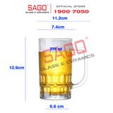  PG999 - Ly Thủy Tinh Prim Plaza Beer Mug 375ml | Nhập Khẩu Thái Lan 