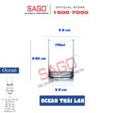  Ocean B01206 - Ly Thủy Tinh Ocean Fin Line Juice Glass 175ml | Nhập Khẩu Thái Lan 