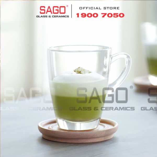  Ocean P01640 - Ly Thủy Tinh Ocean Kenya Mug 320ml | Nhập Khẩu Thái Lan 