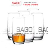  Ocean C13013 - Ly Thủy Tinh Ocean Iris Long Drink Glass 370ml | Nhập Khẩu Thái Lan 