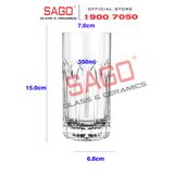  Ocean P03664 - Ly Thủy tinh Ocean Traze PST Hi Ball 350ml | Nhập Khẩu Thái Lan 