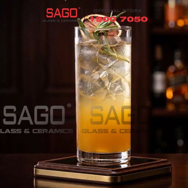  PG305 - Ly Thủy Tinh Prim Skyline Tumbler 250ml | Nhập Khẩu Thái Lan 