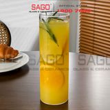  VIR H180 - Ly Thủy Tinh Virote Borosilicate Fine Rim Cooler 390ml | Thủy Tinh Cao Cấp 