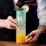  VIR H180 - Ly Thủy Tinh Virote Borosilicate Fine Rim Cooler 390ml | Thủy Tinh Cao Cấp 