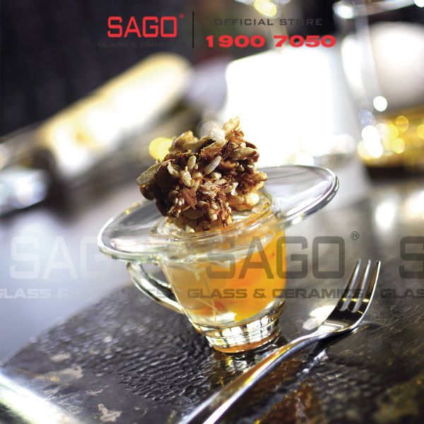  Ocean P01642 - Ly Thủy Tinh Ocean Kenya Espresso 65ml | Nhập Khẩu Thái Lan 