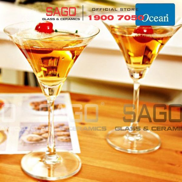  Ocean 1501C05 - Ly Thủy Tinh Ocean Classic Cocktall 140ml | Nhập Khẩu Thái Lan 