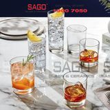  Ocean C24014 - Ly Thủy Tinh Ocean FYN Double Rock 395ml | Nhập Khẩu Thái Lan 