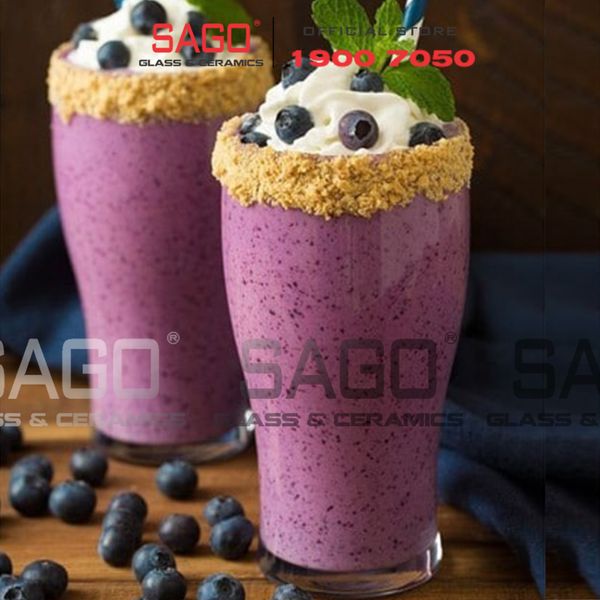  Ocean B01010 - Ly Sinh Tố Thủy Tinh Ocean Conical Super  285ml | Nhập Khẩu Thái Lan 