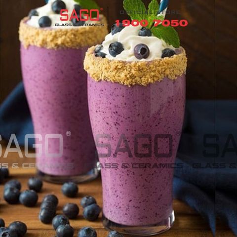  Ocean B01010 - Ly Sinh Tố Thủy Tinh Ocean Conical Super  285ml | Nhập Khẩu Thái Lan 