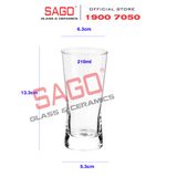  Ocean B21307 - Ly Thủy tinh Ocean Metropolitan 210ml | Nhập Khẩu Thái Lan 