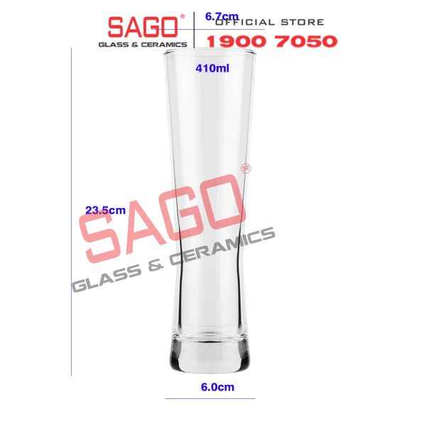  Ocean B21315 - Ly Sinh Tố Thủy Tinh Ocean Metropolitan 410ml | Nhập Khẩu Thái Lan 