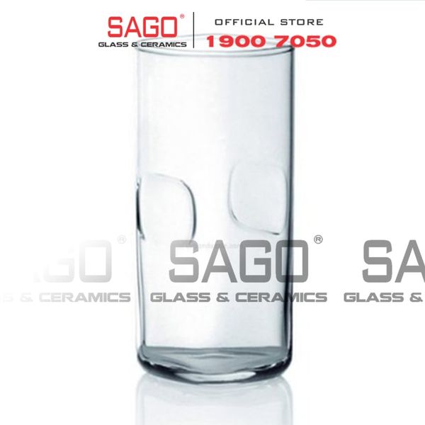  Ocean B02110 - Ly Thủy Tinh Bấm Ocean Unity Hi Ball 290ml | Nhập Khẩu Thái Lan 