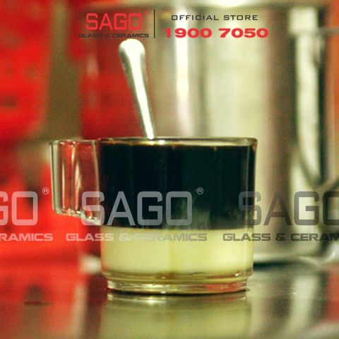  LG-304903(49)/775404(754) - Bộ Tách Thủy Tinh Lucky Glassic Cup 82ml | Nhập Khẩu Thái Lan 