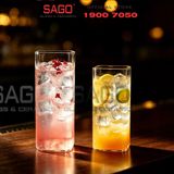  LIBBEY 2614 - Ly thủy tinh Vuông Libbey Venice Beverage Glass 380ml | Thủy Tinh Cao Cấp 