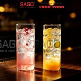  LIBBEY 2614 - Ly thủy tinh Vuông Libbey Venice Beverage Glass 380ml | Thủy Tinh Cao Cấp 