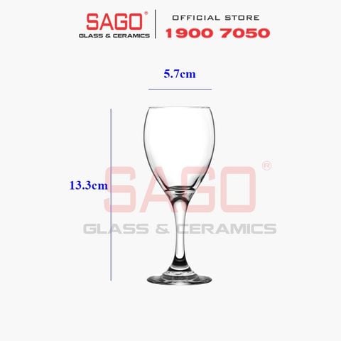  DELI GL3988 - Ly Thủy Tinh Apple Green Glassic Liqueur Glass 95ml | Thủy Tinh Cao Cấp 