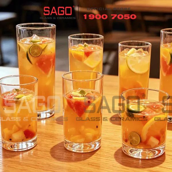 Ocean C24016 - Ly Thủy Tinh Ocean FYN Long Drink 460ml | Nhập Khẩu Thái Lan 