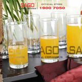  Ocean B01913 - Ly Thủy Tinh Ocean Fine Drink 380ml | Nhập Khẩu Thái Lan 